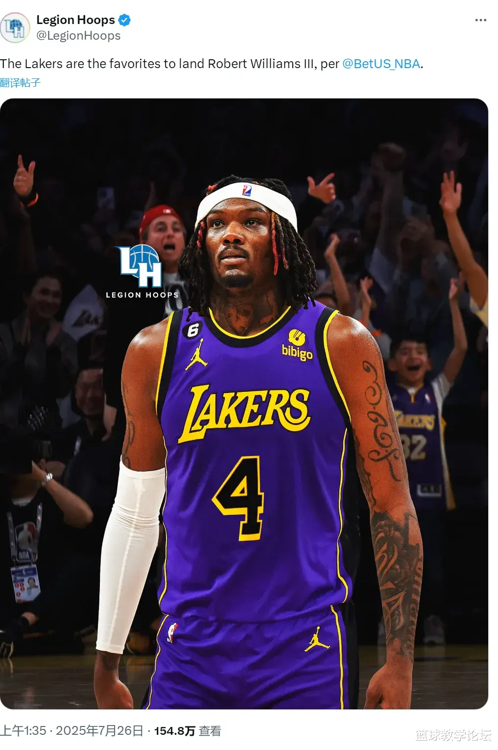 3 cho 1! Lakers khóa trong mục tiêu mới! Trung tâm thủy tinh dám hỏi
